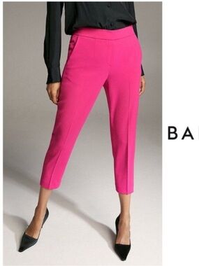Aritzia Babaton Conan Pant Hot Pink Terado Cropped Trousers Size 8